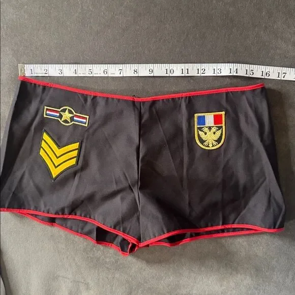 Leg Avenue Black Sexy Trooper Uniform Costume Halloween Cosplay Size L NEW *READ - Picture 11 of 14